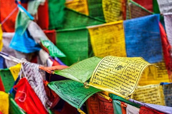 Tibetan Buddhism prayer flags