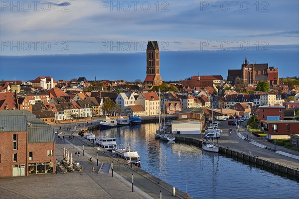 View from the Ohlerich Warehouse over the Old Harbour to Wismar