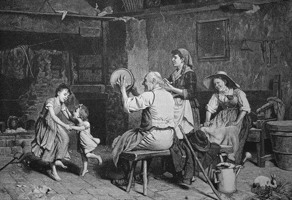 Sonntagnachmittag im Bauernzimmer