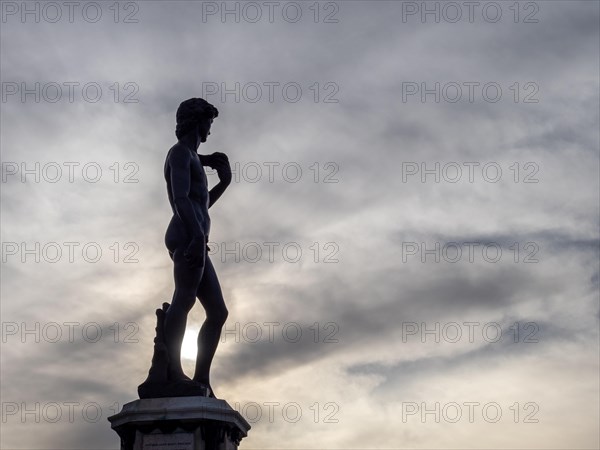 Statue of David in Piazzale Michelangelo