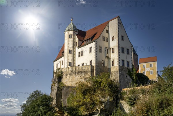 Historic Hohnstein Castle in Saxon Switzerland