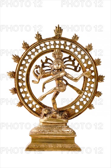 Bronze statue of indian hindu god Shiva Nataraja