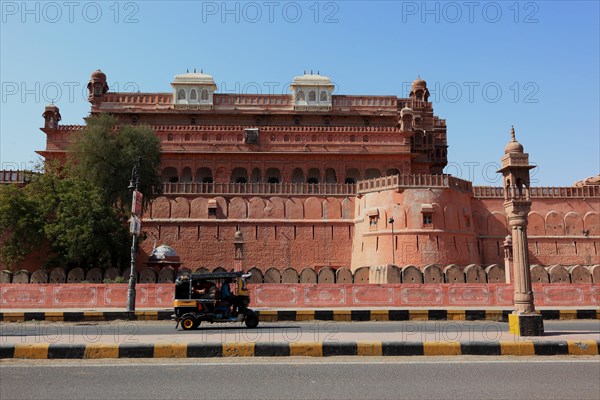 The exterior of Junagarh Fort in Bikaner