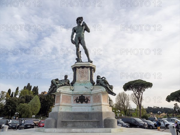 Statue of David in Piazzale Michelangelo