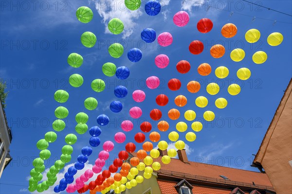 Lanterns over the road