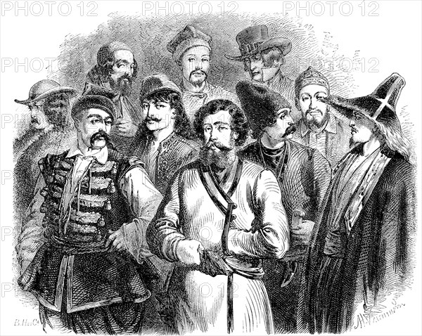 The different types of people in Russia