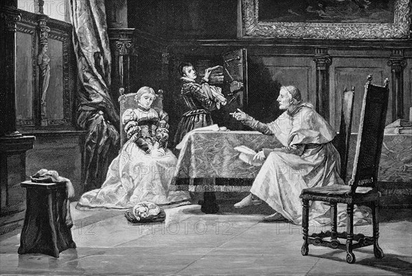 Anne Boleyn and Cardinal Bolsen