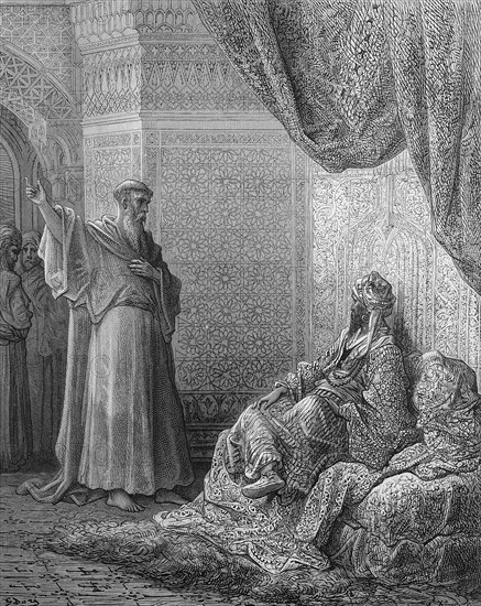 St. Francis of Assisi tries to convert Sultan al-Kamil