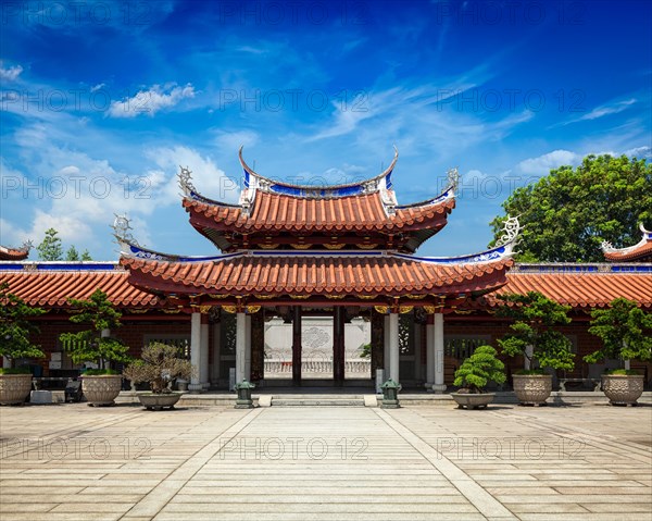 Gates of Lian Shan Shuang Lin Monastery