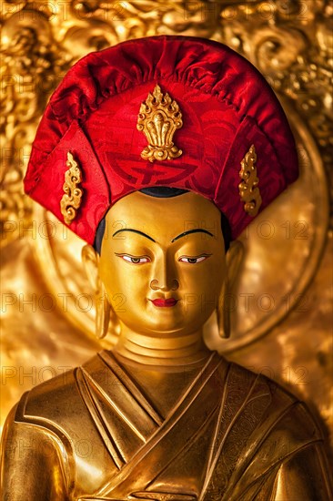 Buddha Sakyamuni statue in Lamayuru Gompa