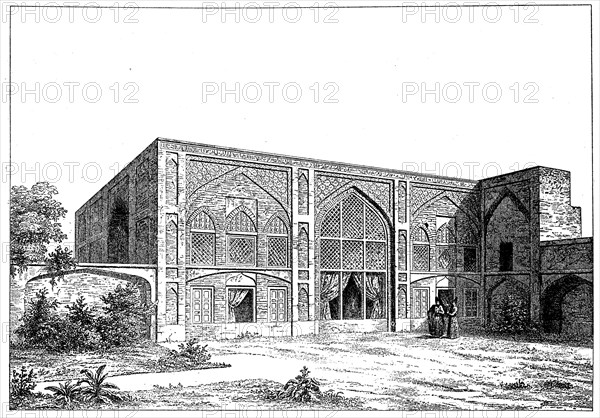 Persian residence near Isfahan