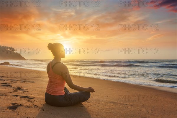 Woman doing yoga