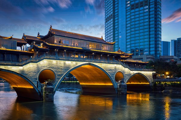 Famous landmark of Chengdu