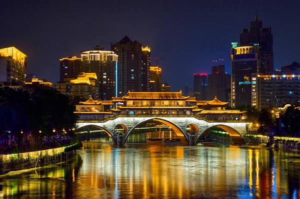 Famous landmark of Chengdu