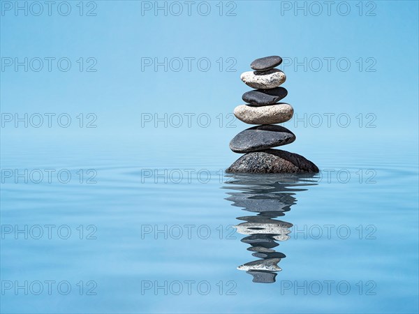 Zen harmony meditation relaxation peacefulness peace of mind concept background