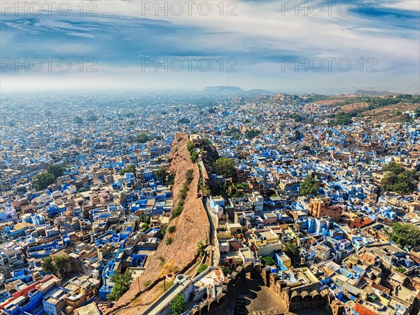 Aerial view of Jodhpur