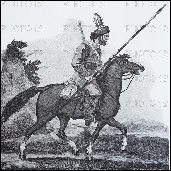 A Donian Cossack on Horseback
