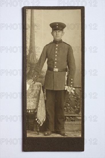 Man in uniform c. 1890
