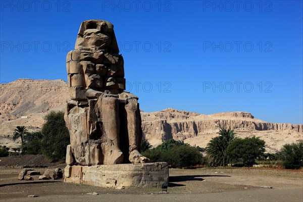 The Memnon Colossi at Luxor