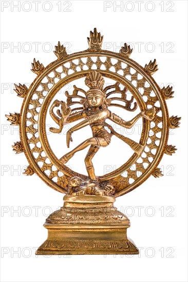 Bronze statue of indian hindu god Shiva Nataraja