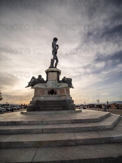 Statue of David in Piazzale Michelangelo