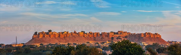 Panorama of Jaisalmer Fort