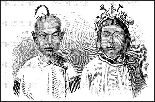 Children from China in 1880