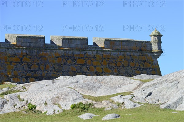 Fortress wall of the Fortaleza de Santa Teresa