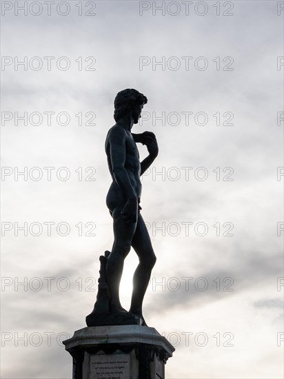 Statue of David in Piazzale Michelangelo