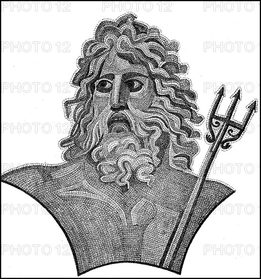 Greek god Poseidon