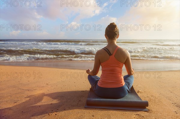 Woman doing yoga