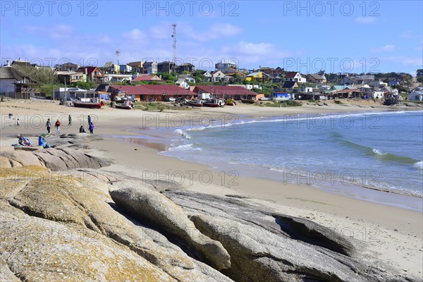 View of the bay and the village