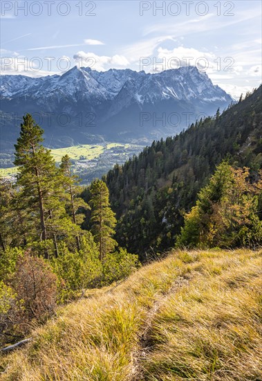 Hiking trail to Kramerspitz