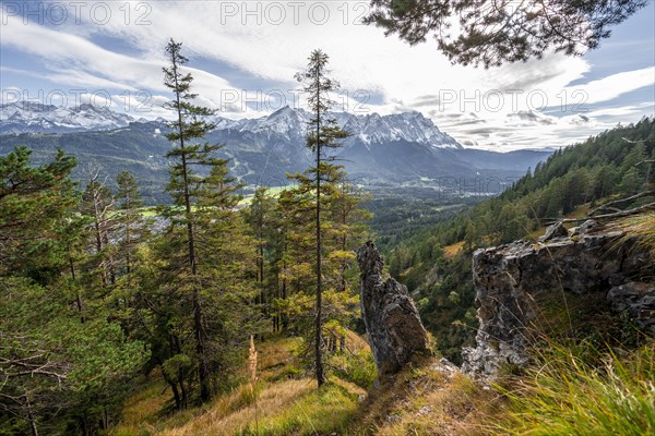 Hiking trail to Kramerspitz