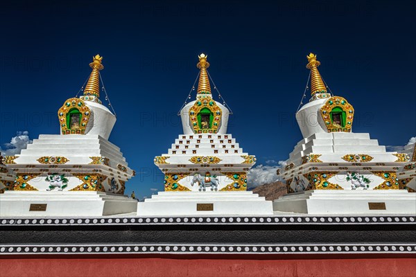 White chortens