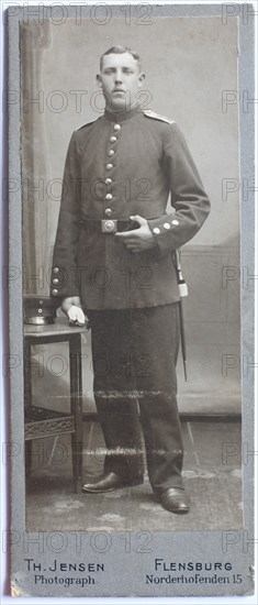 Man in uniform c. 1890