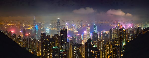 Famous view of Hong Kong