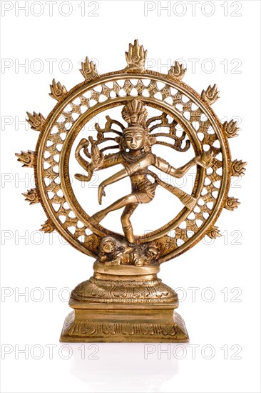 Bronze statue of indian hindu god Shiva Nataraja