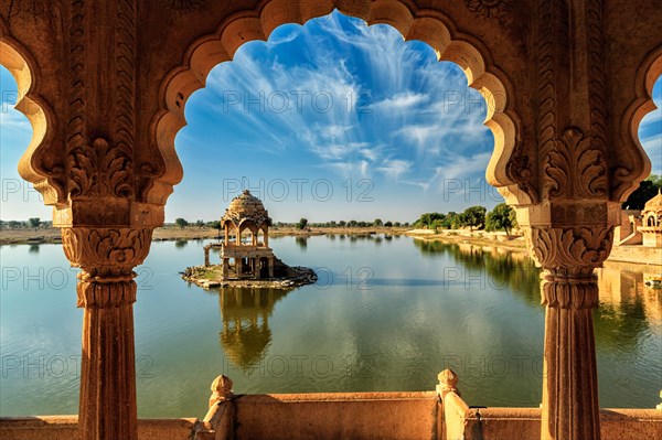 Indian landmark Gadi Sagar