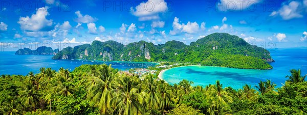 Thailand tropical vacation holidays concept background