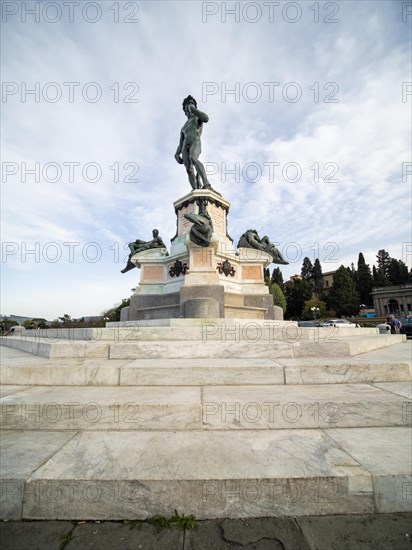 Statue of David in Piazzale Michelangelo