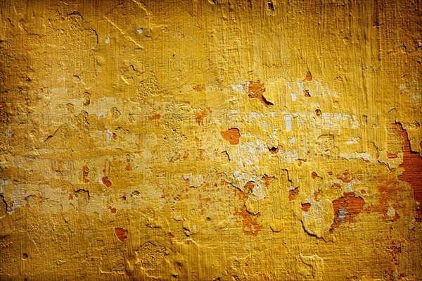 Painted plaster wall texture