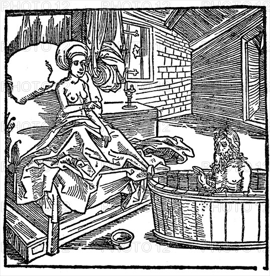 A naked mayor's woman sends a love-thirsty hermit to cool off in an ice-cold bath