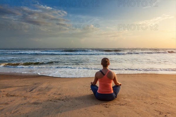 Woman doing yoga