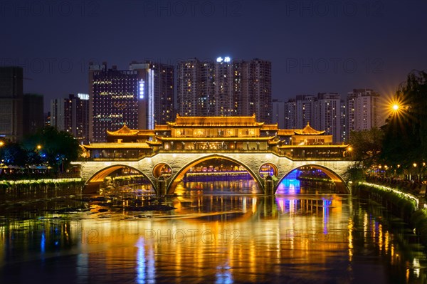 Famous landmark of Chengdu