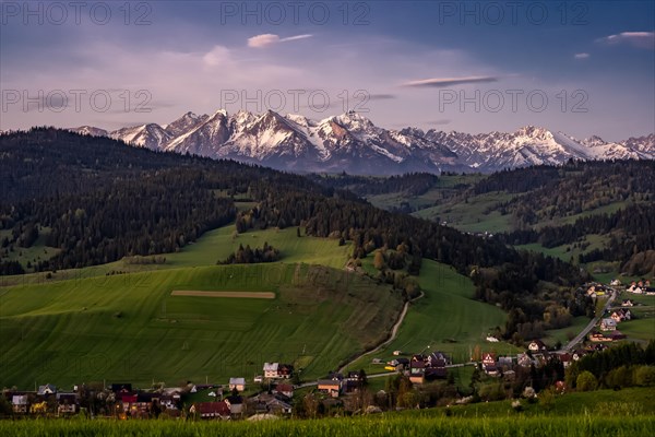 Snowy peaks