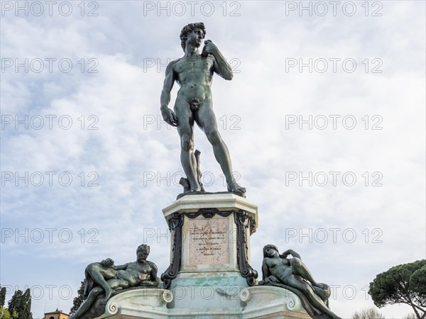 Statue of David in Piazzale Michelangelo