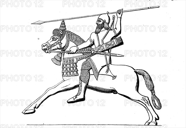 Assyrian horseman