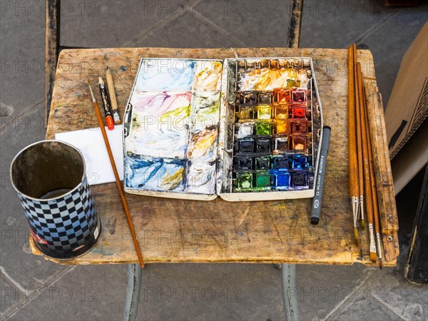 Colour Palette of a Painter