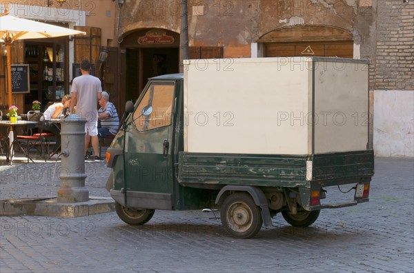 Strasse im Zentrum von Trastevere